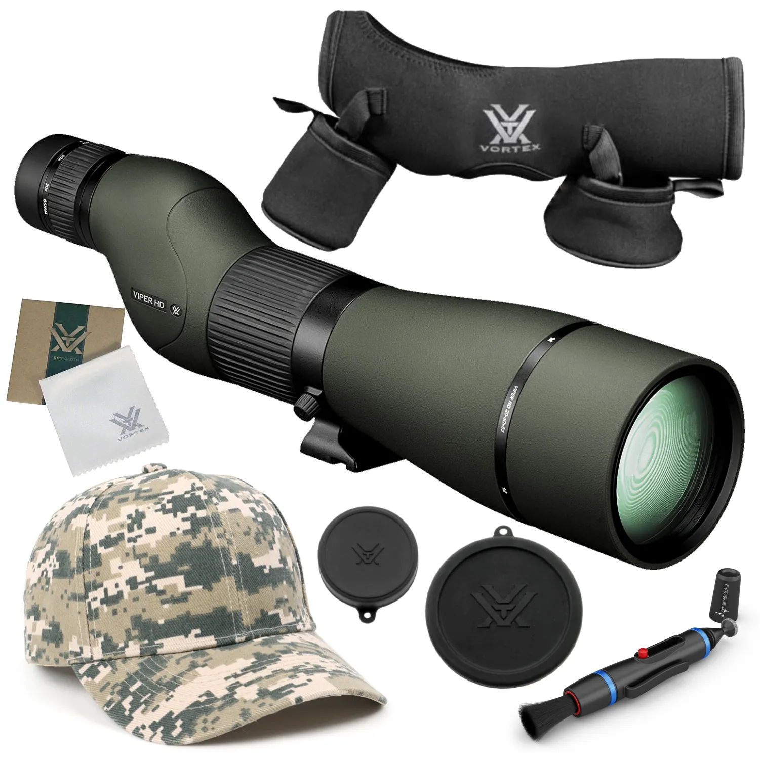 Vortex Optics Viper HD 20-60x85 Straight Spotting Scope (V503)