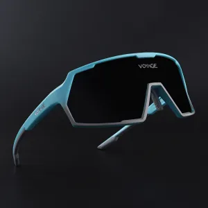Voyage Select Drift Sunglasses (Black Lens | Sky Blue & Grey Frame - SLMG6334)