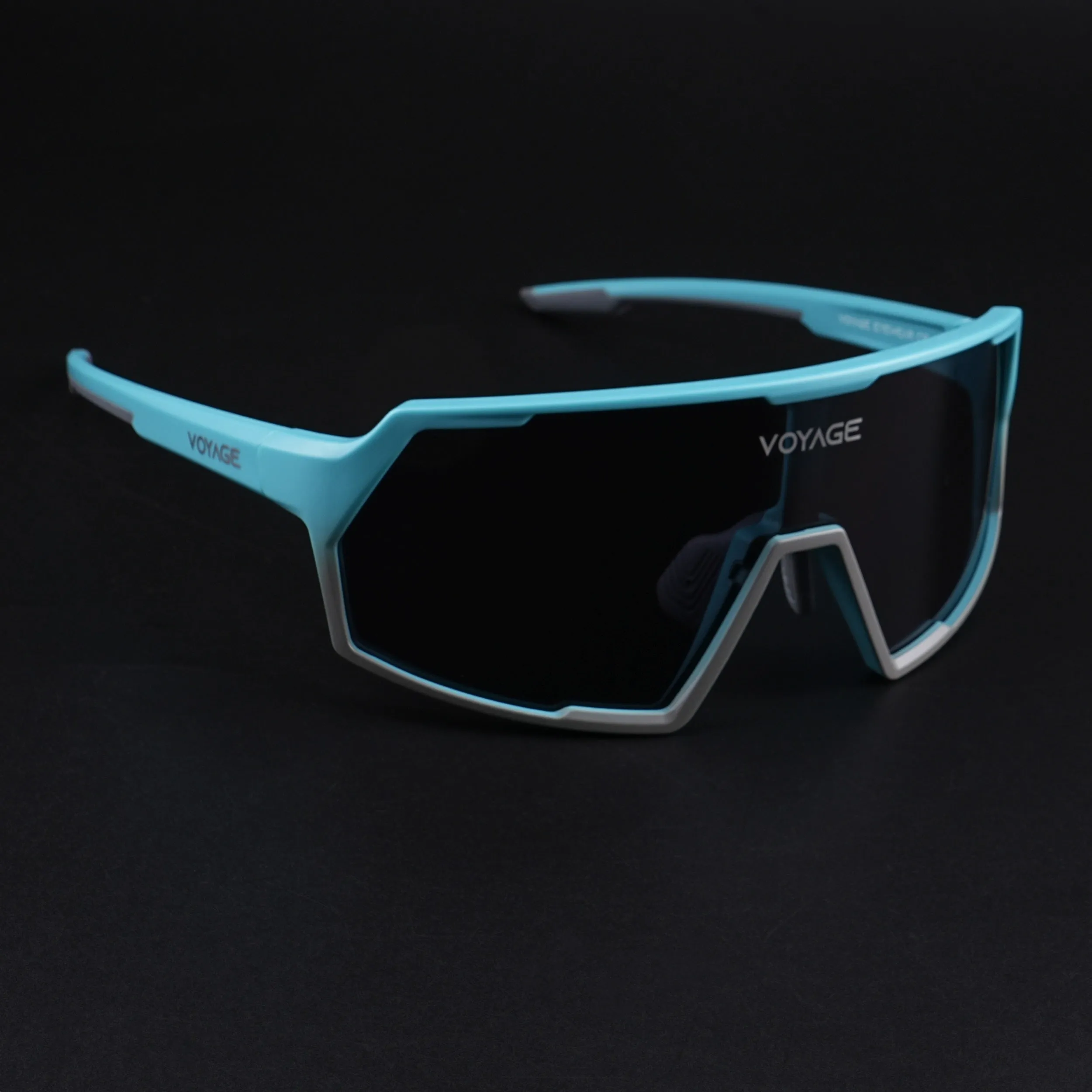 Voyage Select Drift Sunglasses (Black Lens | Sky Blue & Grey Frame - SLMG6334)