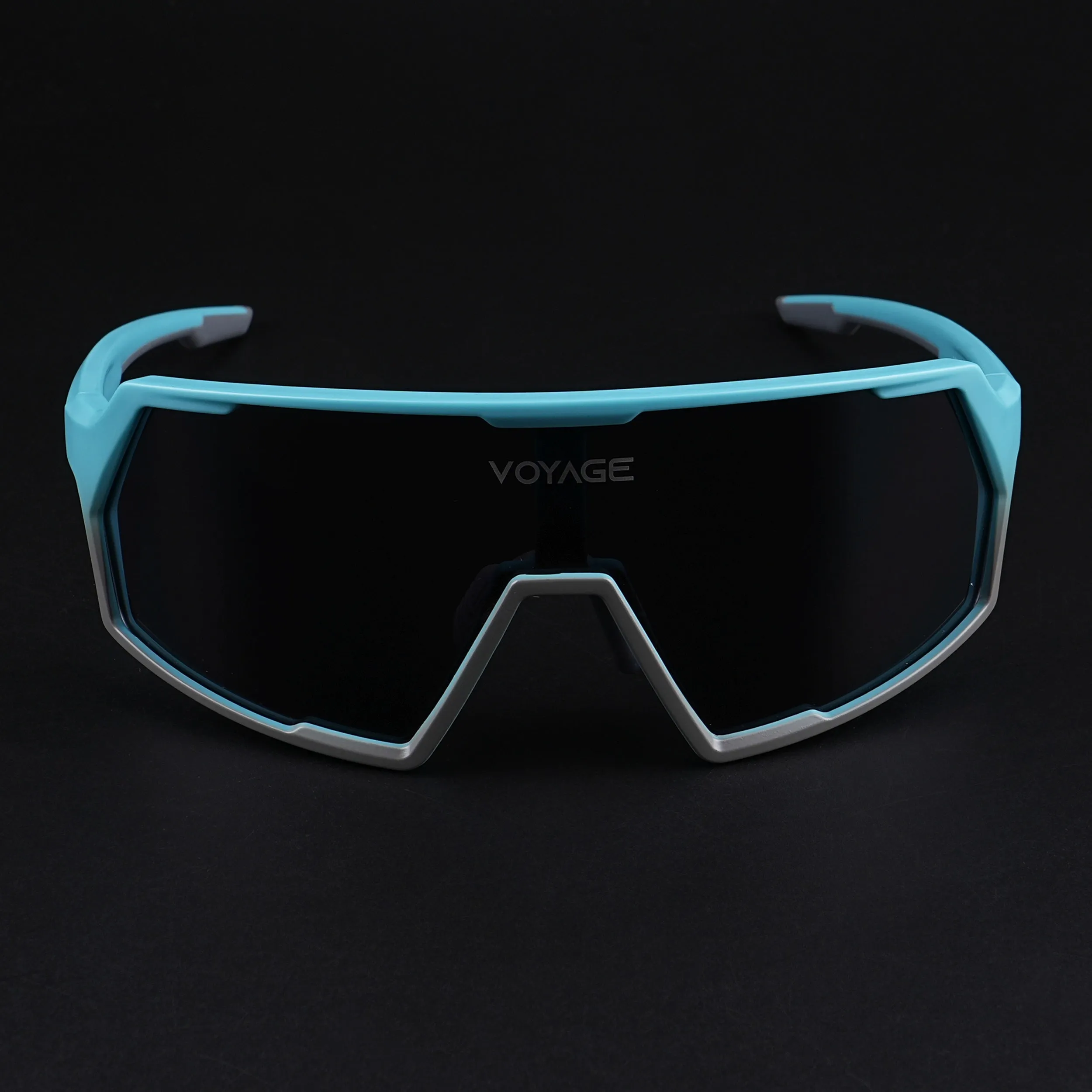 Voyage Select Drift Sunglasses (Black Lens | Sky Blue & Grey Frame - SLMG6334)