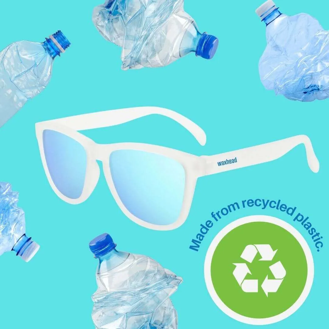 WAHOO BLUE / Recycled Plastic Sunglasses