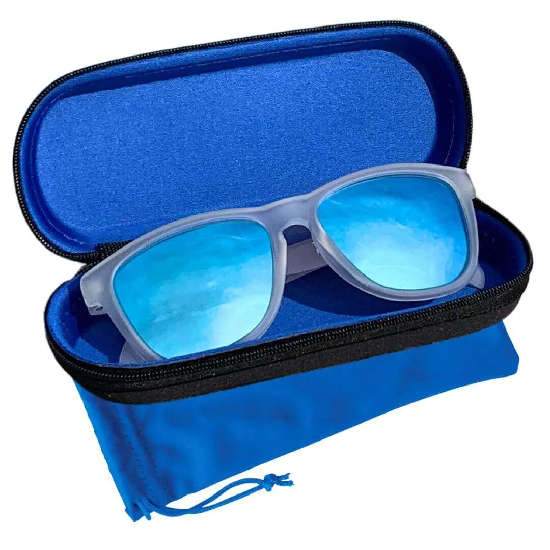WAHOO BLUE / Recycled Plastic Sunglasses