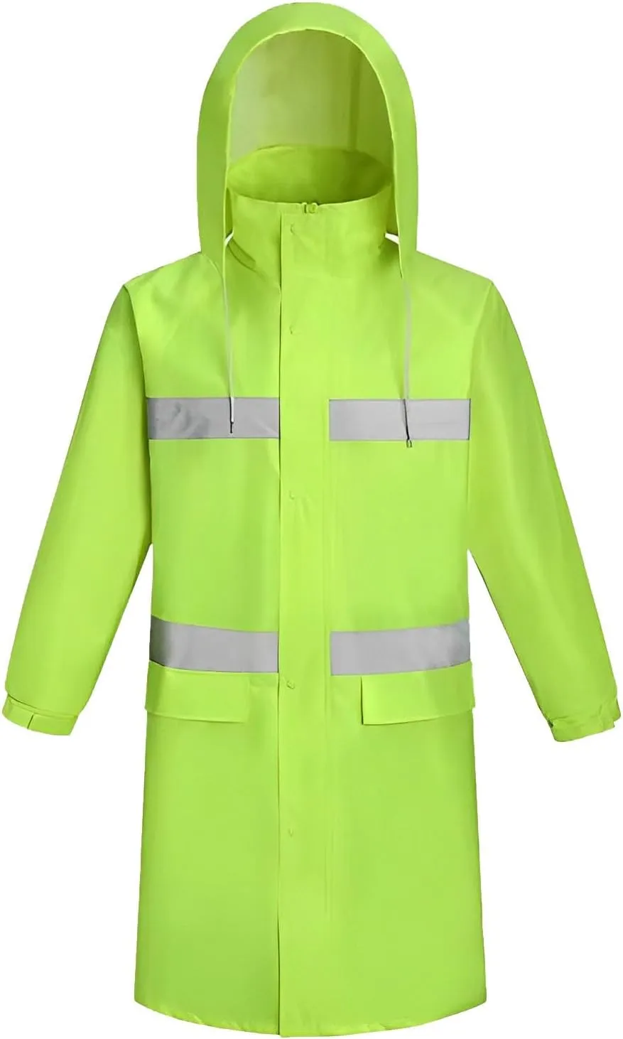 Waterproof Rain Ponchos for Women/Men Lightweight Reusable Hiking Hooded Coat Jacket for Outdoor Activities
