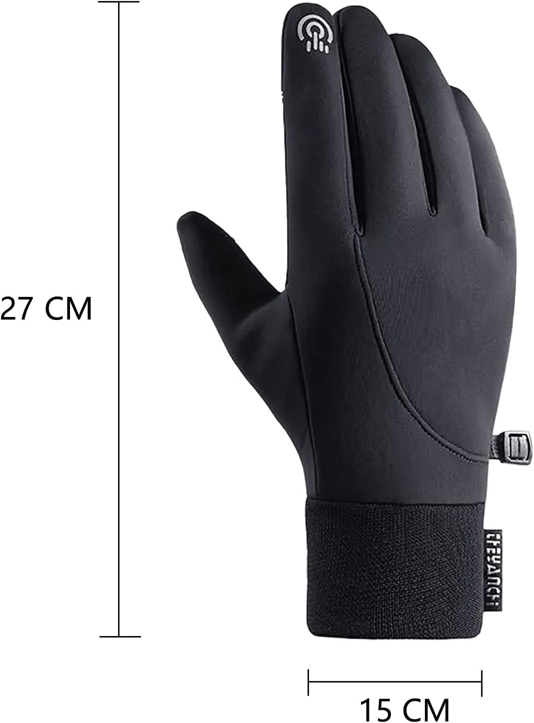 Waterproof Winter Gloves for Men & Women Layer Thermal Windproof Thermal Snow Gloves Snow Gloves for Cold Weather