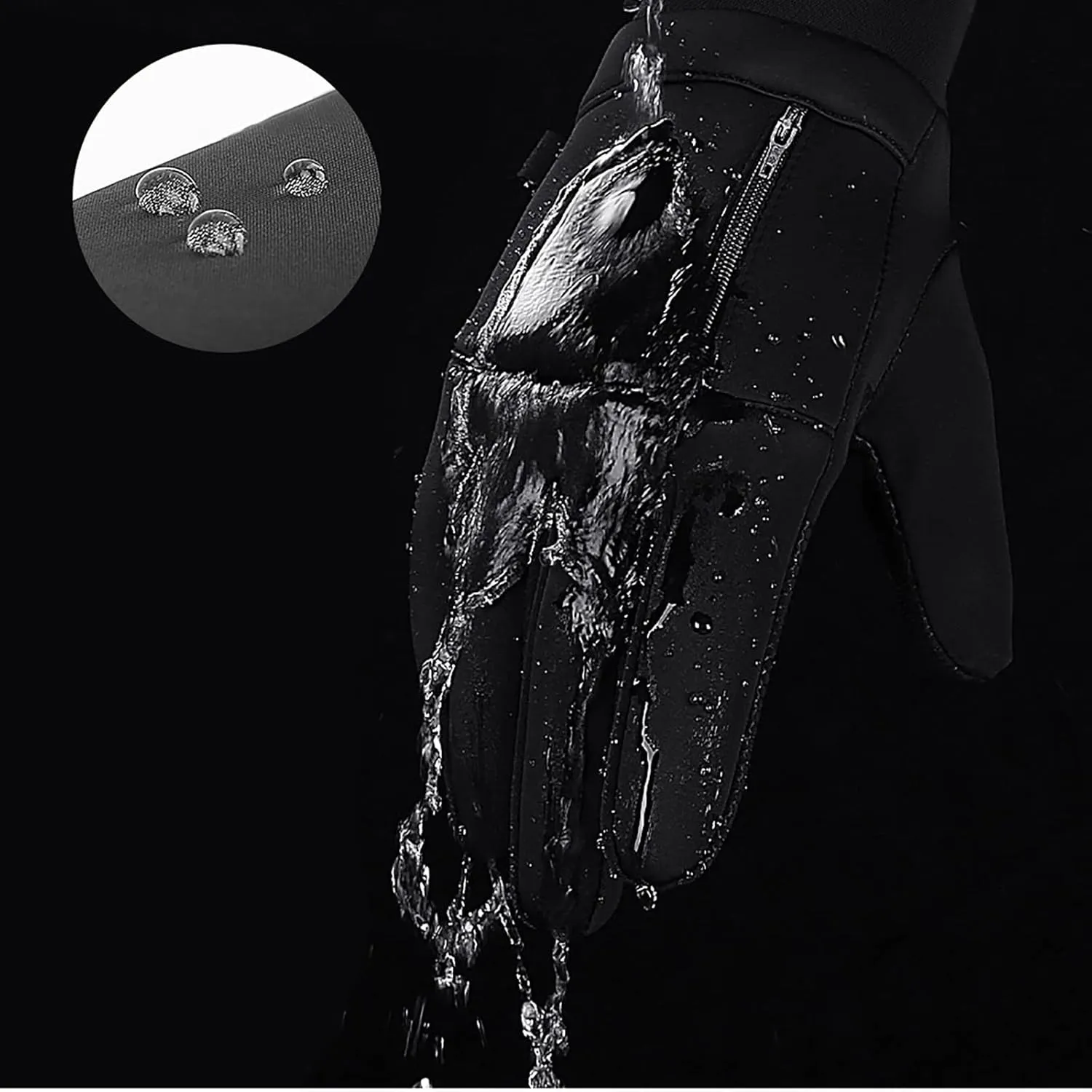 Waterproof Winter Gloves for Men & Women Layer Thermal Windproof Thermal Snow Gloves Snow Gloves for Cold Weather