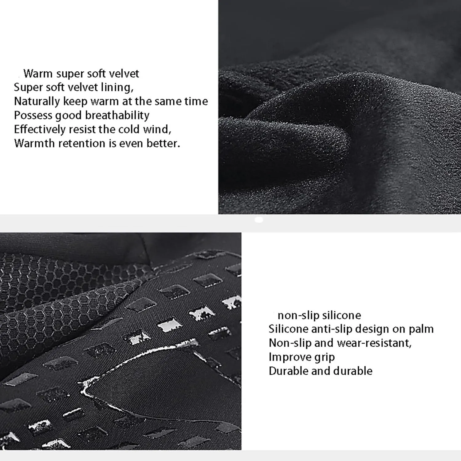 Waterproof Winter Gloves for Men & Women Layer Thermal Windproof Thermal Snow Gloves Snow Gloves for Cold Weather