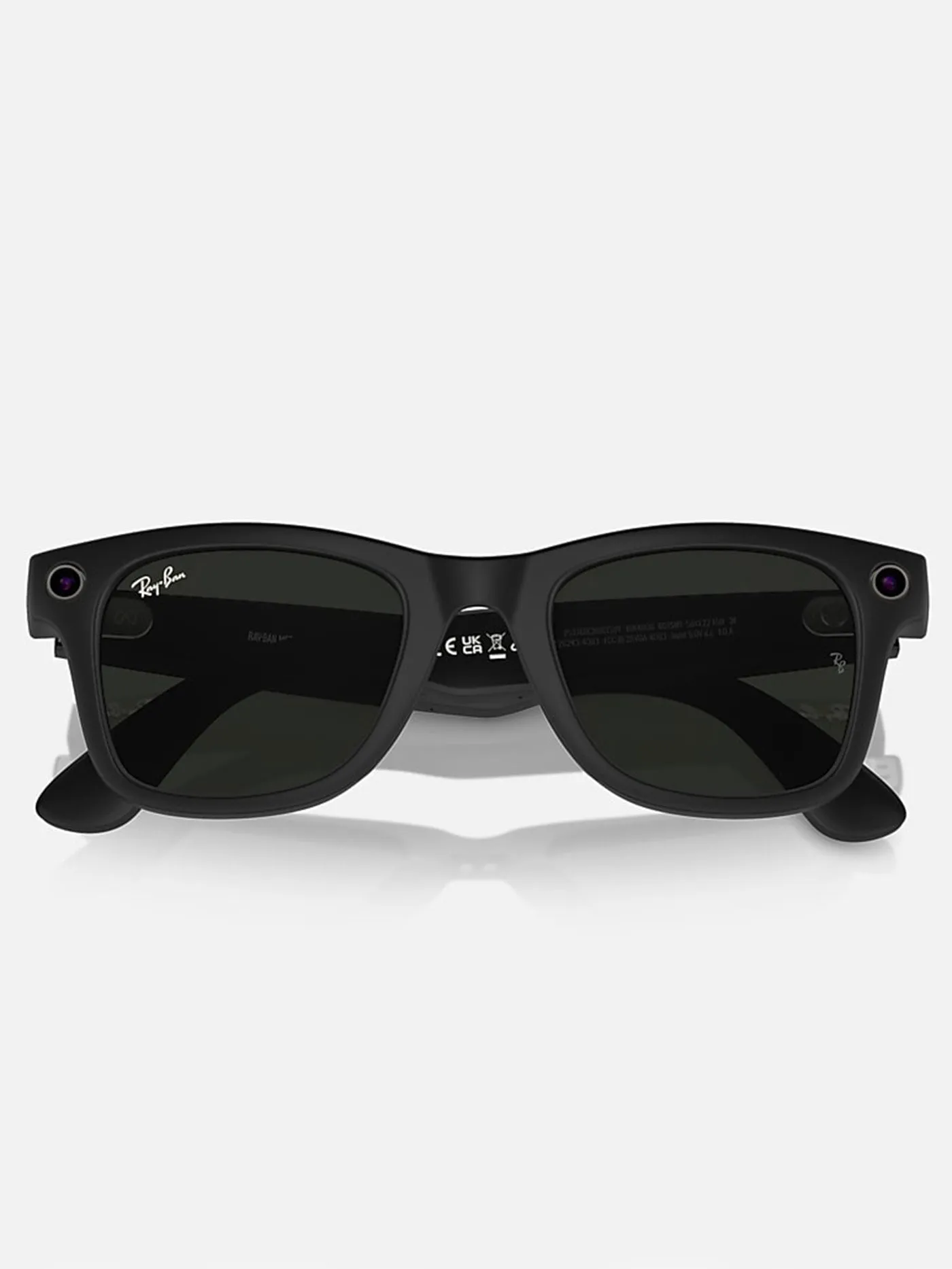 Wayfarer Meta Matte Black/G-15 Green Sunglasses