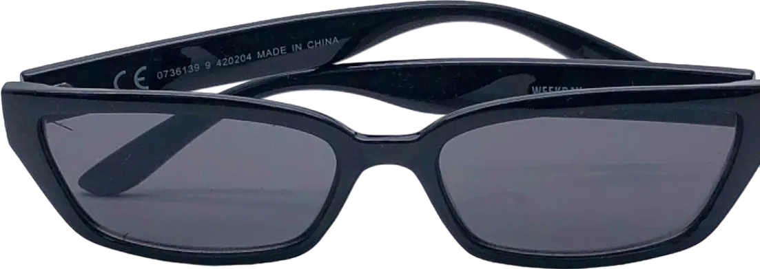 Weekday Black Sunglasses