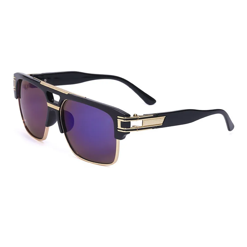 Wholesale Large Frame Retro Trend Men's Sunglasses