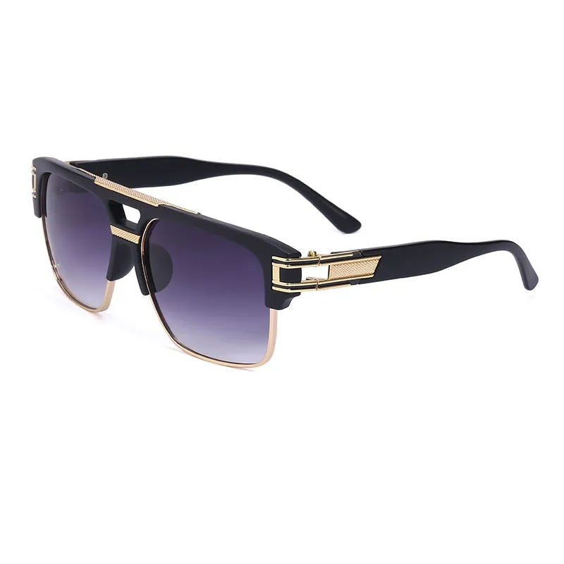 Wholesale Large Frame Retro Trend Men's Sunglasses