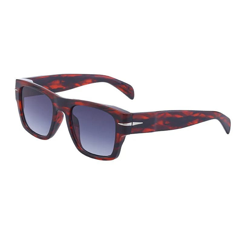 Wholesale Retro Fashion Square Frame Sunglasses
