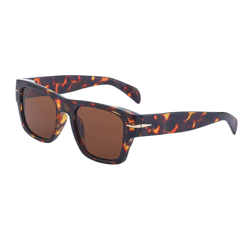 Wholesale Retro Fashion Square Frame Sunglasses