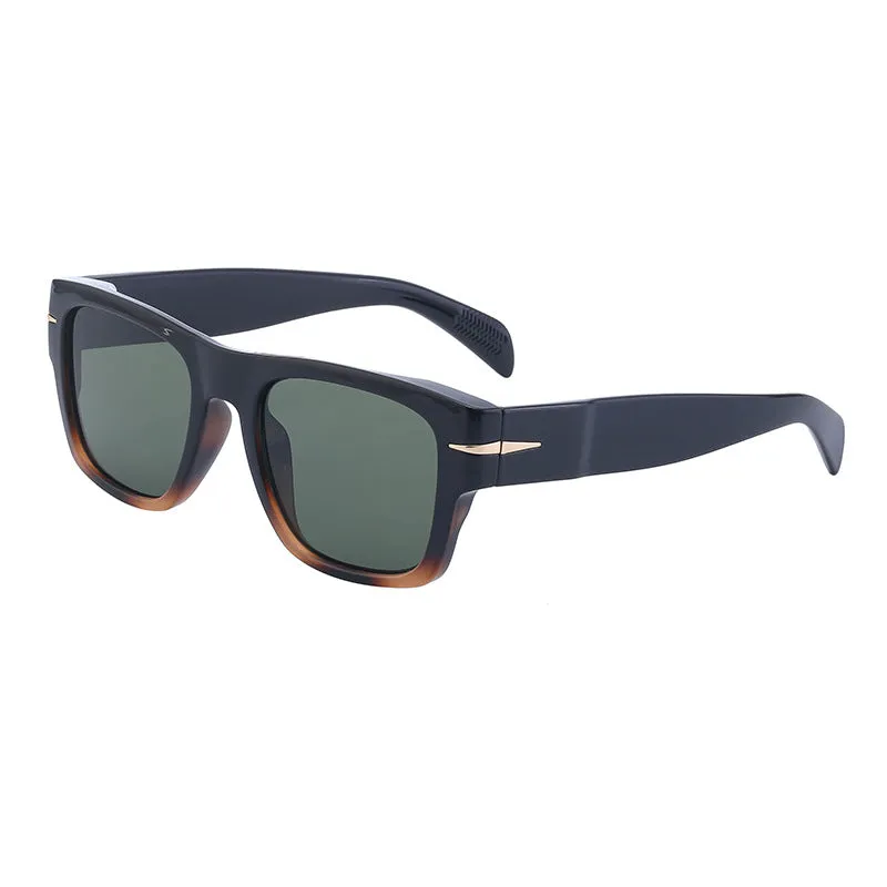 Wholesale Retro Fashion Square Frame Sunglasses
