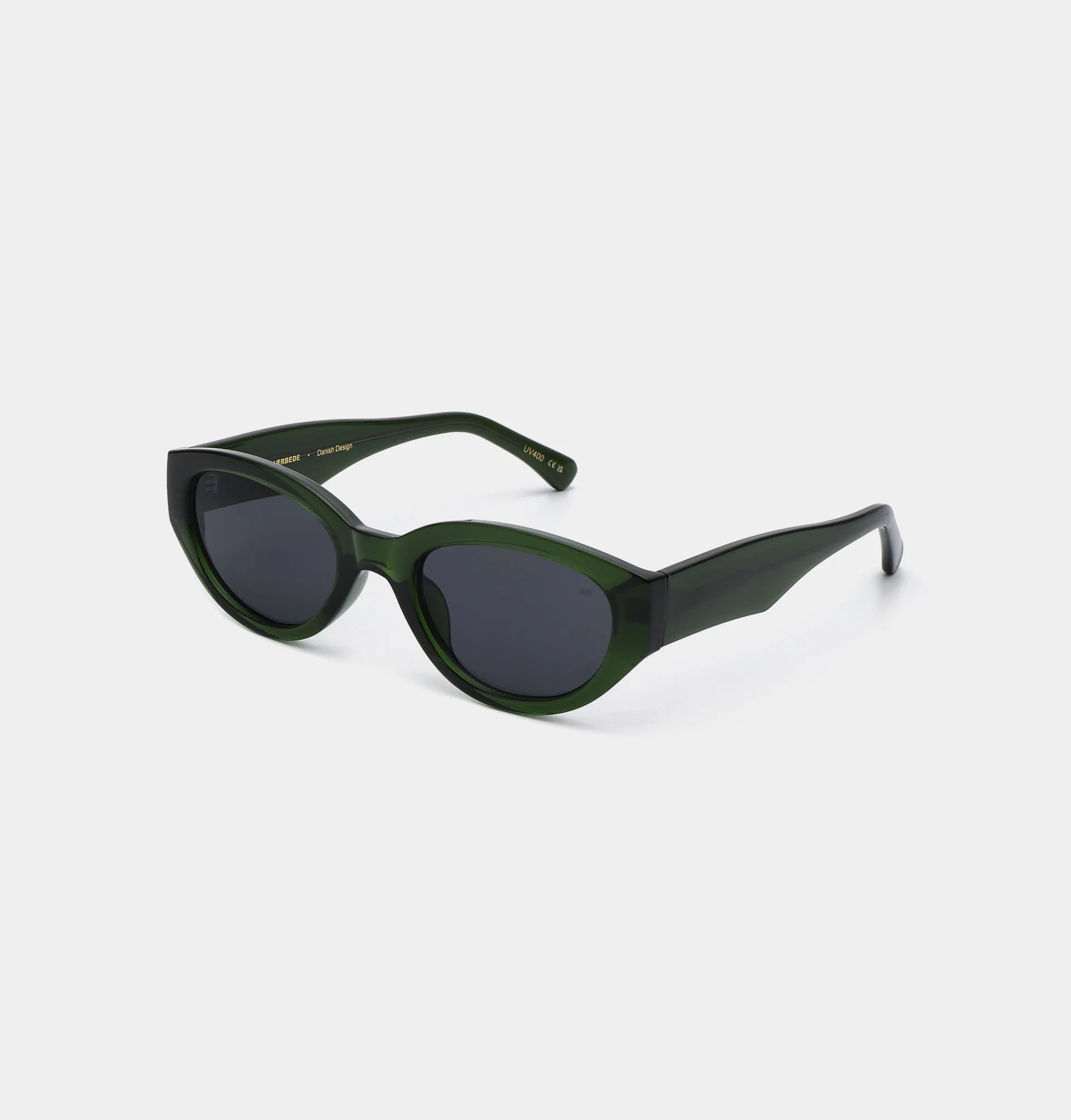 Winnie Sunglasses - Dark Green Transparent