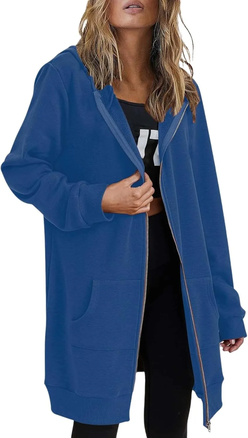 Winter Jacket Winter Hoodie Mid Length Hoodie Long Sleeved Top Winter Coat Leather Jacket Light Jackets For Winter