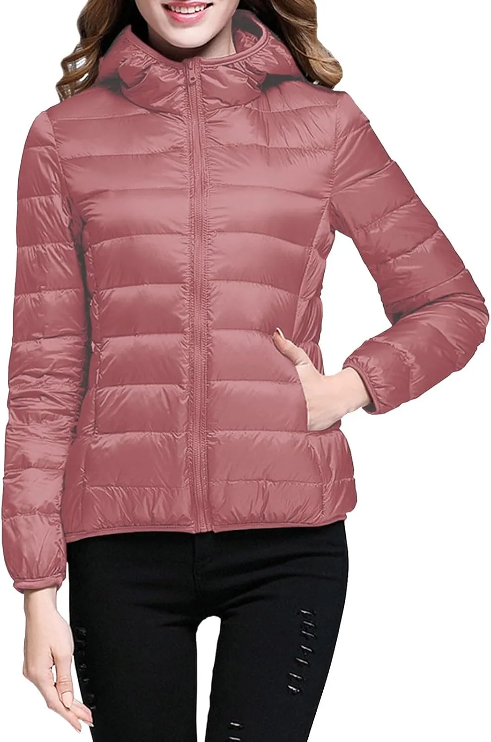 Winter Thicken Puffer Coat Windproof Jacket Women Windproof Winter Coat With Recycled Insulation Winter Slim Short Coat