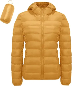 Women Warm Lightweight Hooded Windproof Winter Coat With Recycled Insulation Winter Slim Short Winter Ladies