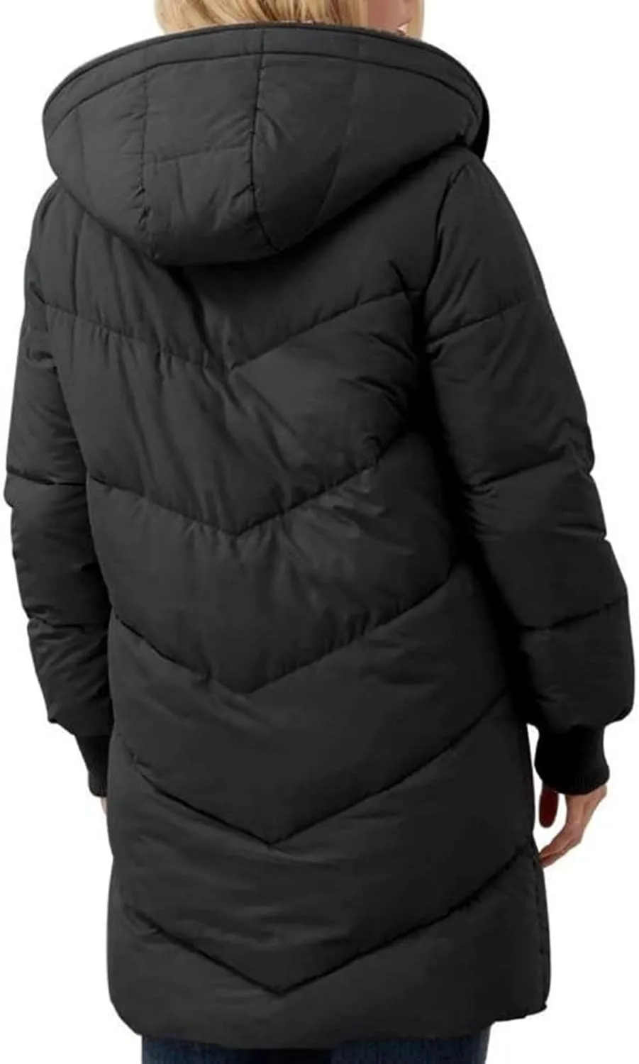 Womens 2024 Winter Fashion Clothes Puffer Jacket Lightweight Winter Coat Quilted Puffer Parka Coat Womens Winter
