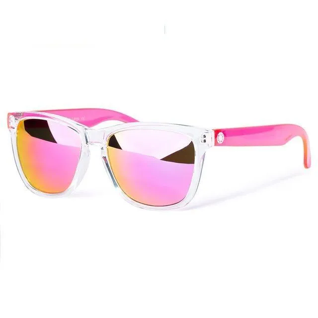 Women's Cute Multi Color Eye Protection Holiday Sunglasses in Plastic