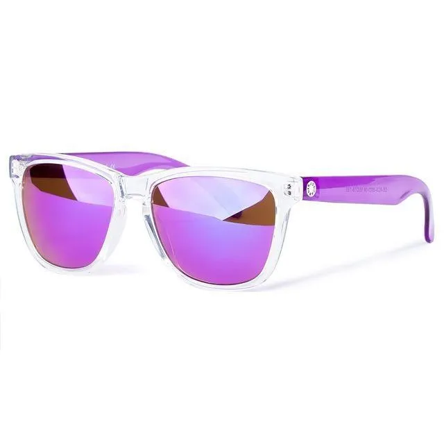 Women's Cute Multi Color Eye Protection Holiday Sunglasses in Plastic