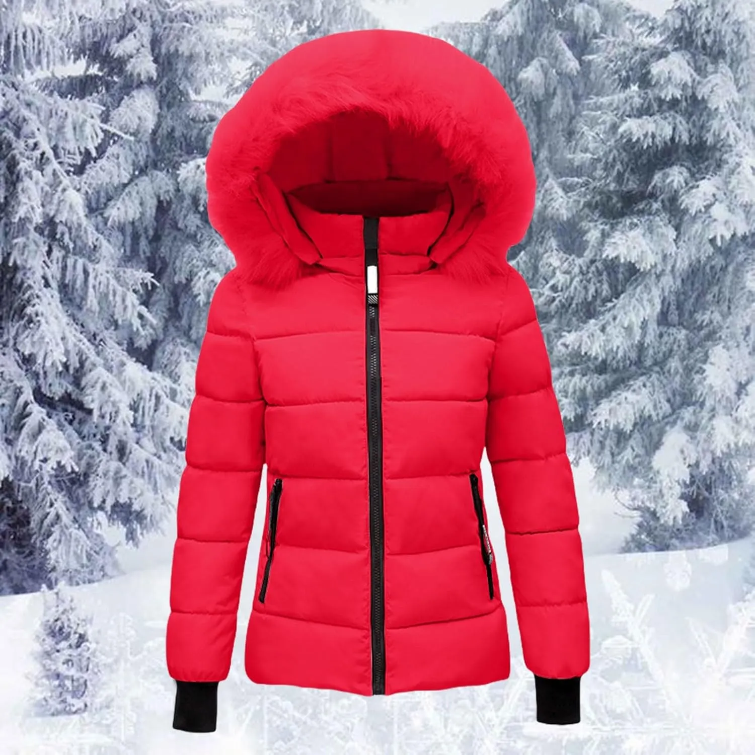 Women's Fall Fashion Winter Trench Coats Quilted Outerwear Winter Jacket Parka Winter Classic Outwear Coats