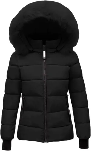 Women's Fall Fashion Winter Trench Coats Quilted Outerwear Winter Jacket Parka Winter Classic Outwear Coats
