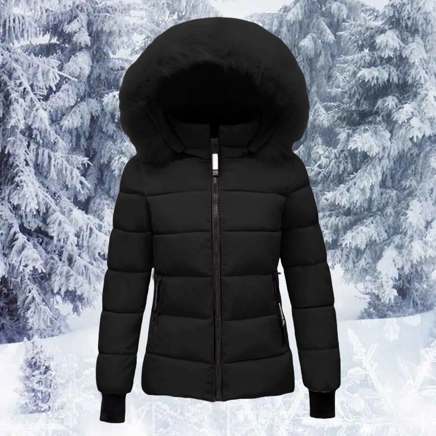 Women's Fall Fashion Winter Trench Coats Quilted Outerwear Winter Jacket Parka Winter Classic Outwear Coats