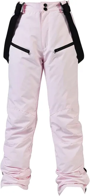 Women's Fleece Lined Joggers Pants Water Resistant Winter Hiking Sweatpants Warm Thermal with Pockets Fleece Joggers