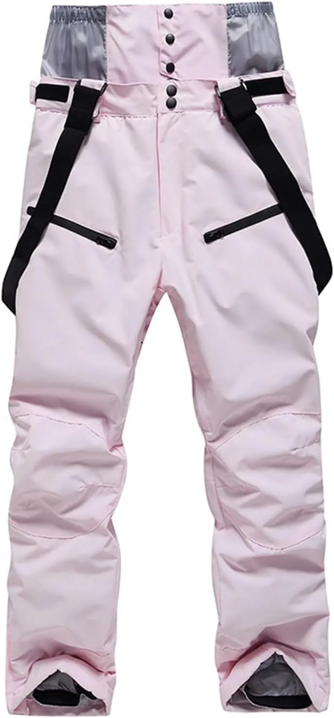Women's Fleece Lined Joggers Pants Water Resistant Winter Hiking Sweatpants Warm Thermal with Pockets Fleece Joggers