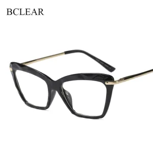 Women's Full Rim Cat Eye Acetate Frame Eyeglasses 97533