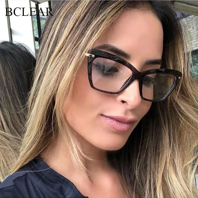 Women's Full Rim Cat Eye Acetate Frame Eyeglasses 97533