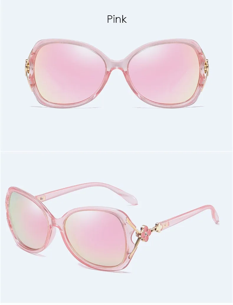 Women's Luxury Butterfly Fashion Polarized UV400 Anti-Glare Sunglasses