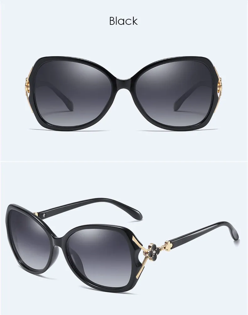 Women's Luxury Butterfly Fashion Polarized UV400 Anti-Glare Sunglasses