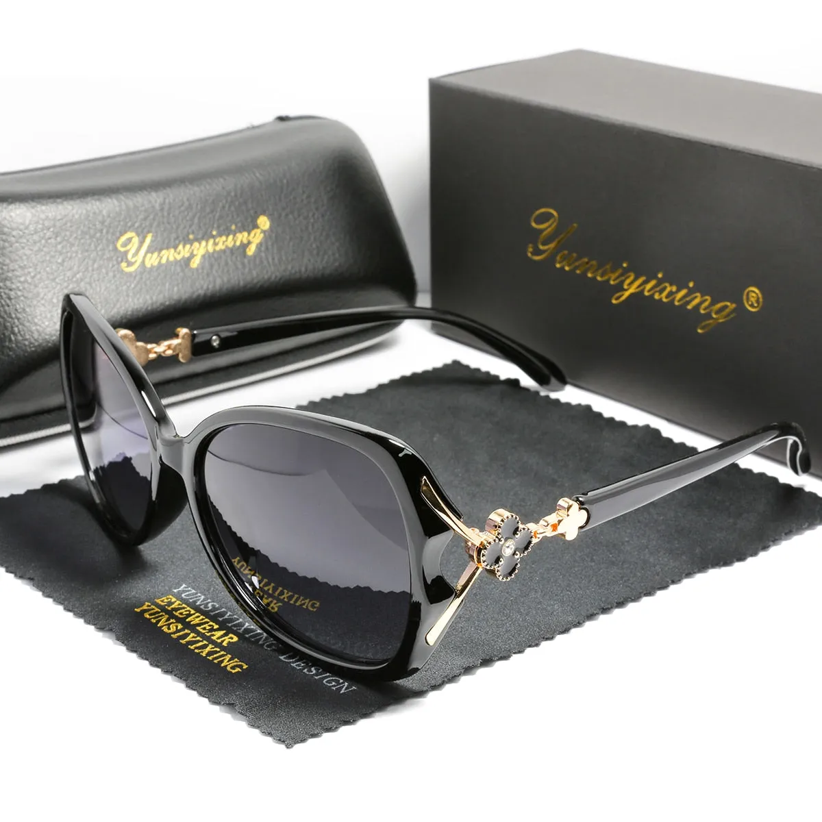 Women's Luxury Butterfly Fashion Polarized UV400 Anti-Glare Sunglasses