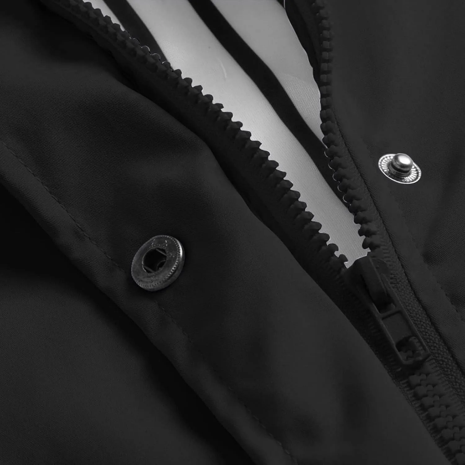 Womens Outdoor Jackets Warm Winter Snow Coat Hooded Raincoat Ski Jackets Solid Color Stripe Windproof Coat