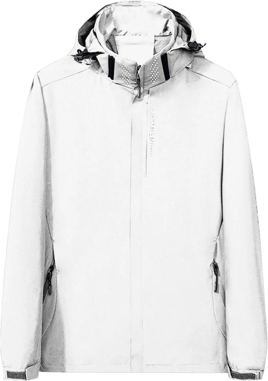 Women's Softshell Jacket with Hood Mesh Lined Lightweight Breathable Waterproof Windbreaker Hiking Outdoor Jackets