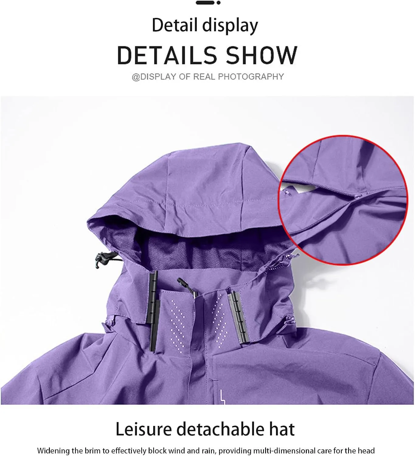 Women's Softshell Jacket with Hood Mesh Lined Lightweight Breathable Waterproof Windbreaker Hiking Outdoor Jackets