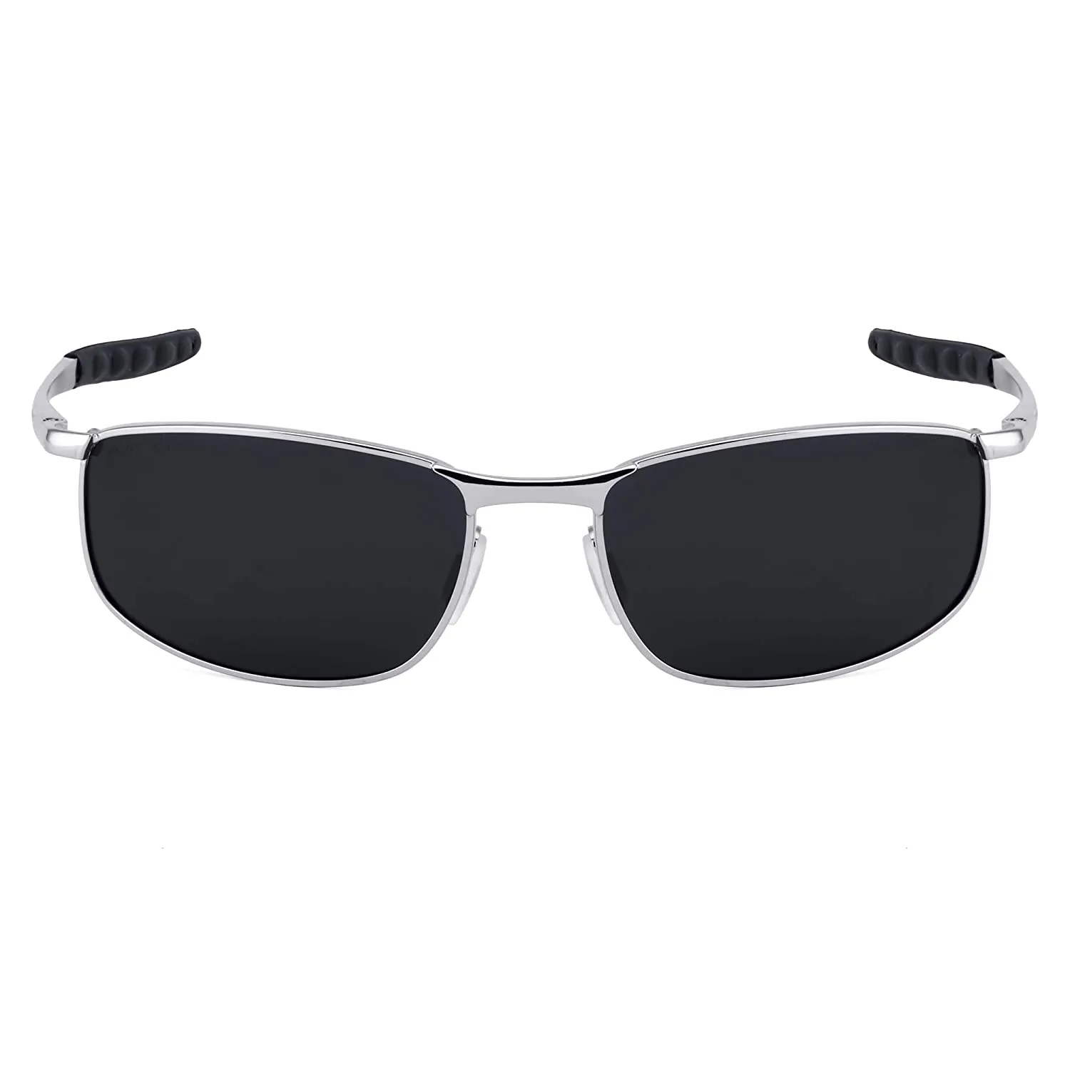 Wrap Around HD Polarised Aviator Unbreakable Metal Frame Sunglasses