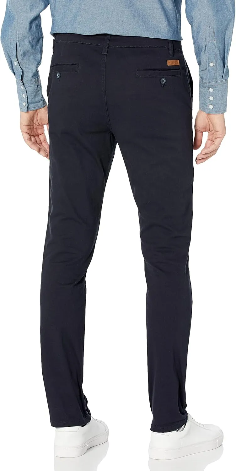 WT02 Men's Skinny Fit Basic Stretchable Cotton Chino Pant