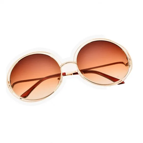 xakxx Fashion Women 7 Colors Retro Casual Round Sunglasses