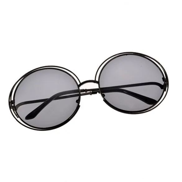 xakxx Fashion Women 7 Colors Retro Casual Round Sunglasses