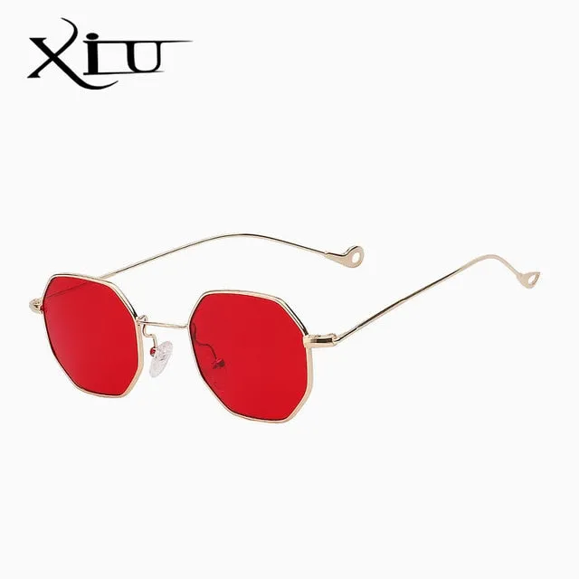 Xiu Brand Men's Multi Shades Steampunk Sunglasses Women Red