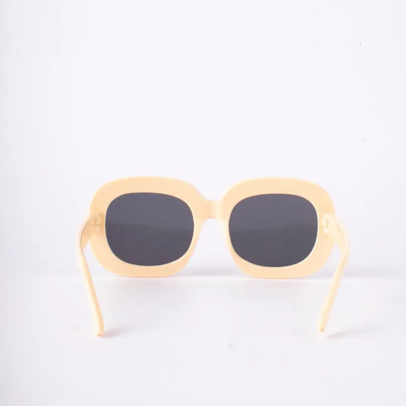 Yellowish Giggle Oversized Goggles For Kids