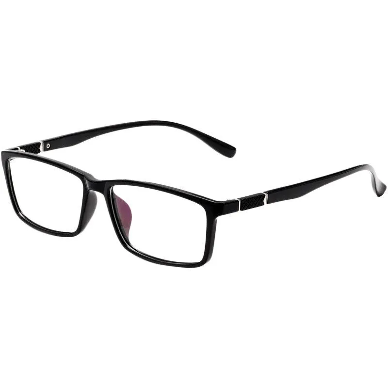Yimaruili Men's Full Rim Square Frame Resin Eyeglasses D114