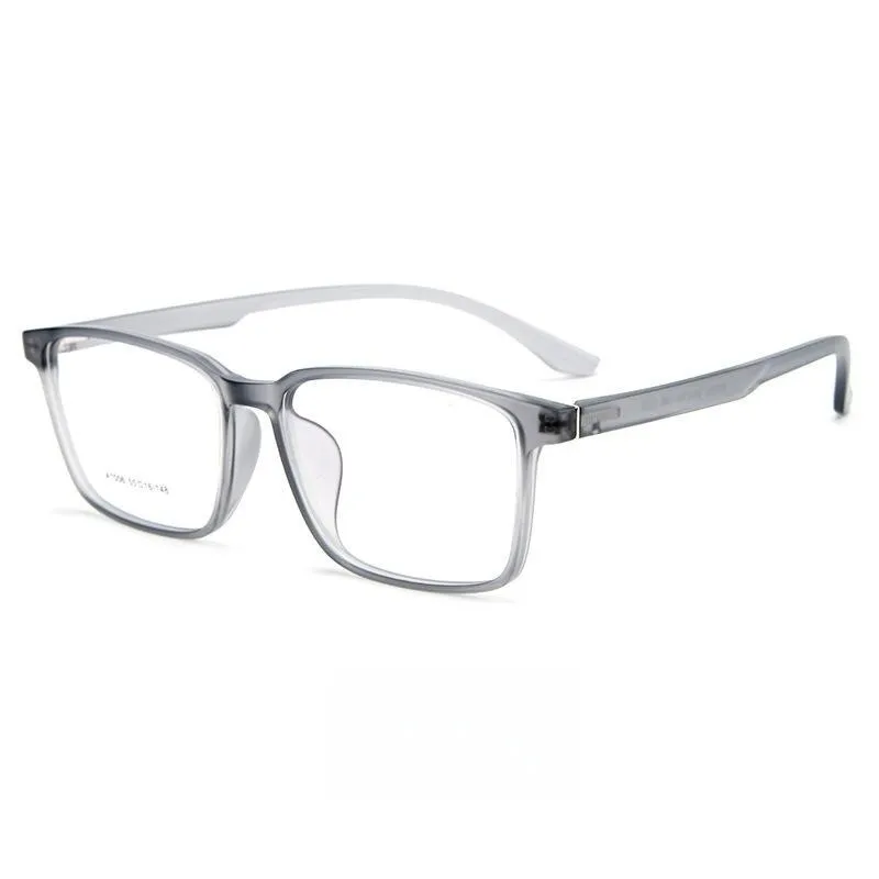 Yimaruili Men's Full Rim Square Tr 90  Ultem Eyeglasses A1006