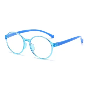 Yimaruili Unisex Children's Full Rim Acetate Frame Eyeglasses YKF2040