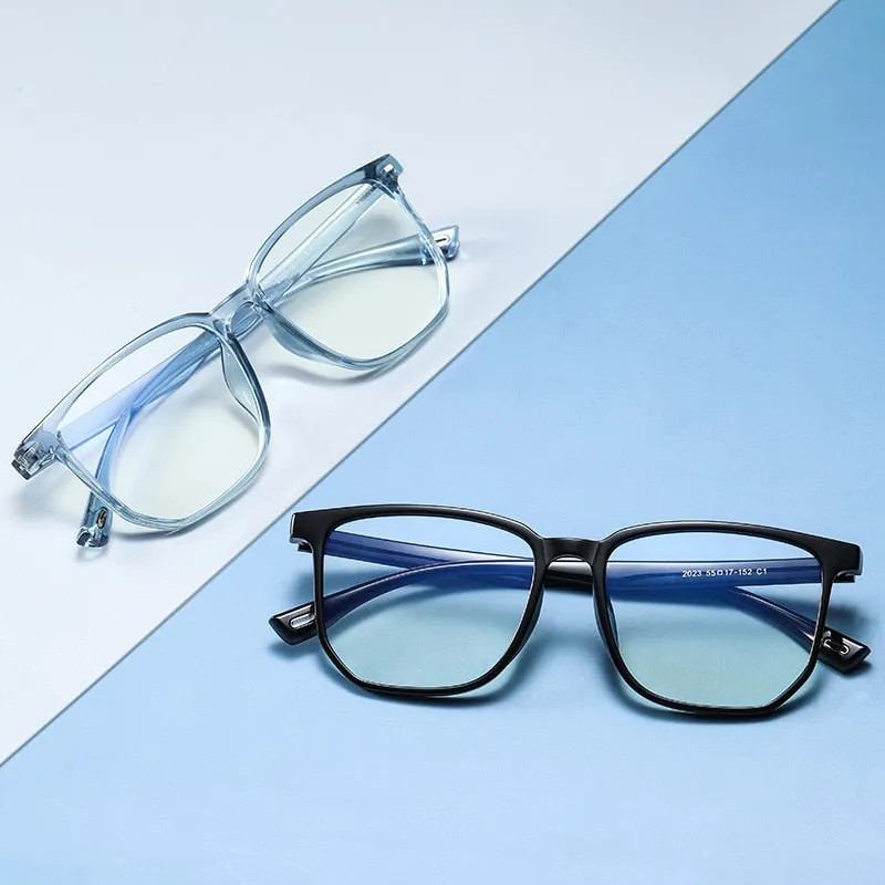 Yimaruili Unisex Full Rim Acetate Frame Eyeglasses 2023