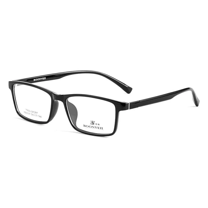 Yimaruili Unisex Full Rim Square Tr 90 Sport Eyeglasses Vb8004