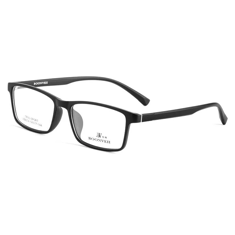 Yimaruili Unisex Full Rim Square Tr 90 Sport Eyeglasses Vb8004