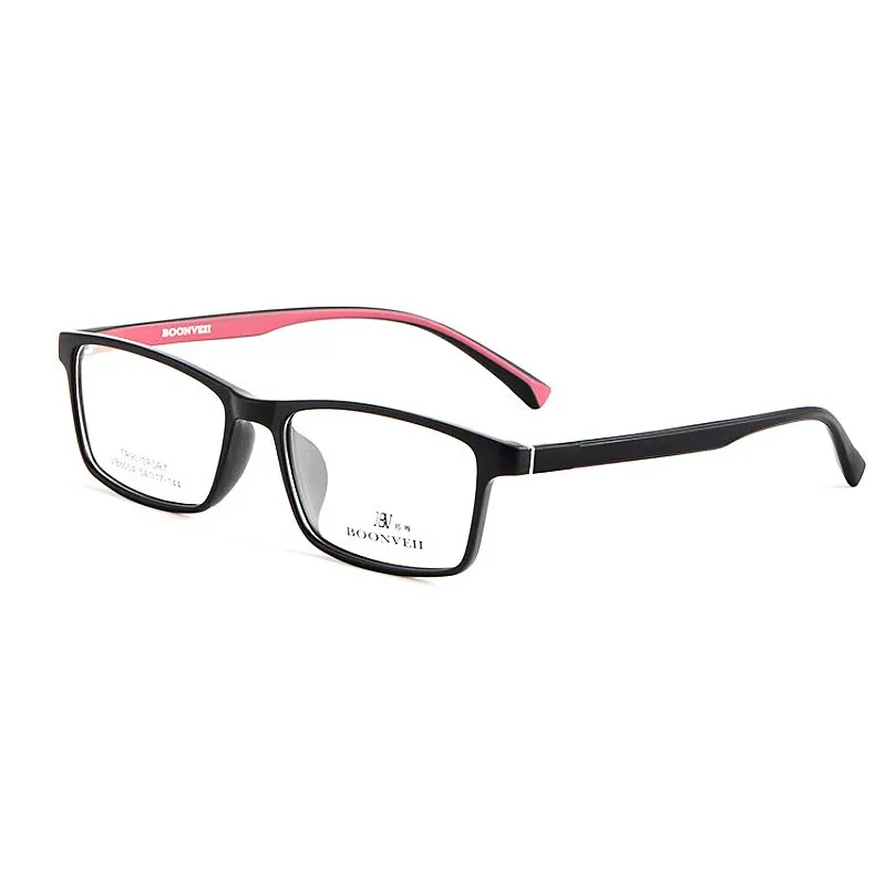 Yimaruili Unisex Full Rim Square Tr 90 Sport Eyeglasses Vb8004